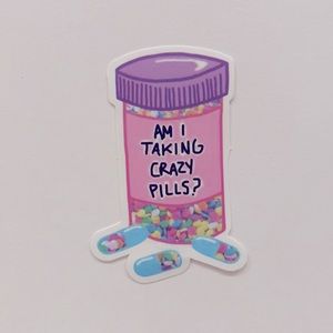 3/$5 of DIFFERENT stickers with this 1 OR make your own bundle - POP pills crazy